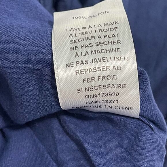 LAmade‎ Donna Lace Keyhole Top Midnight Blue Medium - Picture 11 of 12